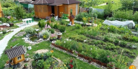 Как да направим икономичен дизайн на градински парцел?